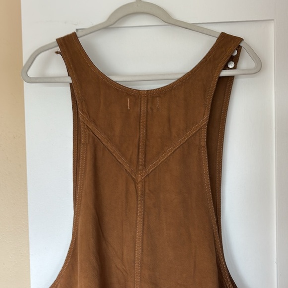 Madewell Tan Sleeveless Jumpsuit - Picture 6 of 11